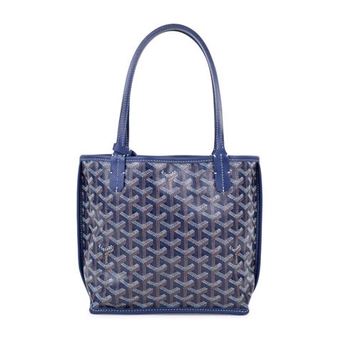 goyard tote anju blue|anjou tote bags.